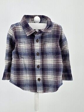 Baby GAP Plaid Button-Down Shirt